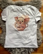 Koszulka świnka w kubku prosiaczek t-shirt