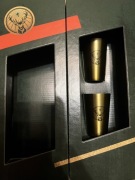 Jagermeister Box + 2 złote metalowe kieliszki