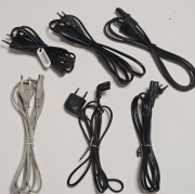 Przewód ósemka SAMSUNG 6 szt. Kątowe wtyki itp.