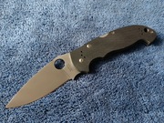 Spyderco Manix Gen.1 Wczesna Seria Grubo Cięta Rampa Stan BDB+