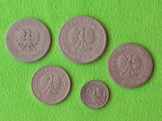 ZESTAW MONET ROCZNIK 1949 -  PRL - POCZĄTEK BICIA MONET