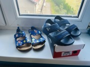 Sandały chłopięce dwie pary 