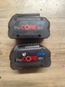 2x Oryginalna Bateria akumulator Bosch PROCORE 18v  8ah 