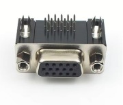 Gniazdo VGA 15 pin, do druku, kolory