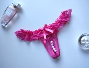 Otwarte seksowne stringi koraliki erotyczne