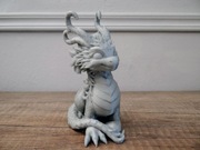 Smok dekoracja fantasy figurka statuetka rzeźba 12cm