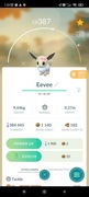 Pokemon Go Shiny Eevee kwiat wiśni Trade