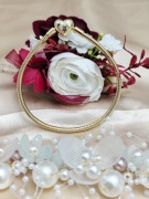 Bransoletka modułowa YES srebro platerowane złotem próba S925 r 19