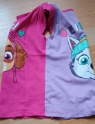 Dwustronna bluzka z krótkim rękawem 110 116 Psi Patrol 