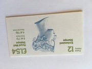 Anglia/Brytania stamp booklet Elżbieta II machin ** 1,54 funta CQ2a