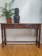 Piękna drewniana konsola 