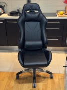 Fotel ergonomiczny / gamingowy SENSE7 Netrunner, stan idealny