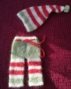 Kostium elfa Garnitur sylwestrowy do sesji noworod