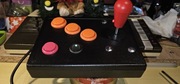 Nowo zbudowany prawo ręczny Joystick arkadowy do Commodore C64