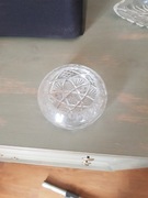 Popielniczka kryształowa stara lata 70