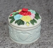 Ceramiczne puzderko / szkatułka