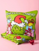 Pościel świąteczna Grinch bawełna Dr Seuss prezent 160x200
