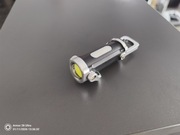 Mocna Latarka Taktyczna LED USB Akumulatorowa | SOS Policja | Karabińczyk