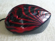 kask rowerowy Bell rozm. M/L czarno-czerwony