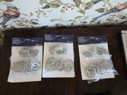 Zestaw do zawieszania zasłon GoodHome srebrny