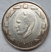 Belgia 500 franków 1990 22,85g Ag 833