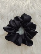 Gumka do włosów typu Scrunchies Standard Czerń 
