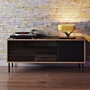 Szafka audio komoda hifi na gramofon płyty winylowe