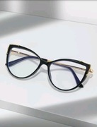 Piękne okulary zerówki z filtrem 