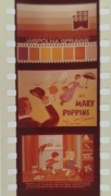 Mary Poppins cz. 1, 2 i 3 Bajka klisza na rzutnik, prl vintage