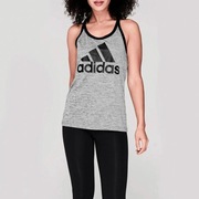 DAMSKA KOSZULKA BEZ RĘKAWÓW TANK TOP BOKSERKA ADIDAS Climalite D98783 S