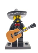 Lego Minifigures col16-13 - Mariachi Mexican Gitarzysta / Series 16