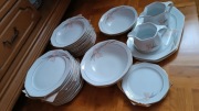Serwis obiadowy (6 lub 12 osób), porcelana Witerling Bavaria 