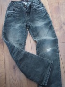 Spodnie jeansy chłopięce 122.