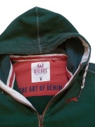 Vintage Diesel oryginalna bluza męska, butelkowa zieleń rozm. L/XL