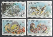 KIRIBATI** - Mi 451-454 - ryby - kat. 8,50€.