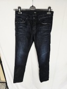 Granatowe jeansy Hugo Boss 30/34