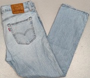 Wr) LEVI'S 511 oryginalne spodnie jeansowe Roz.34/30