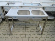 Zlew Gastronomiczny 2 Komorowy 120/60/85