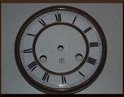 Tarcza starego zegara ściennego Junghans 14,5cm porcelana - 001