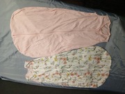 Śpiwory dla niemowląt bawełniane 8-16m 0,5tog DUOMIAOMIAO nieużywane