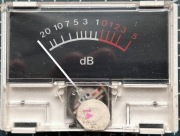 Wskaźnik wysterowania VU Unitra do magnetofonów M900 M800 itp