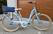 Rower Puky Skyride 24 cale 7 biegów Niebieski Sakwa