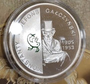 10 zł 2005 Konstanty Ildefons Gałczyński + folder