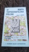 MAPA TOPOGRAFICZNA POLSKI -> CIECHANÓW N-34-XXVII