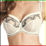 Biustonosz Favue Fauve Delphine Ivory BH by Freya half cup 36F 80G kremowy