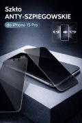 Szkiełko hartowane do iPhona 15 pro 