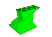 Wspornik regulowany pod legary Harpun 50-100mm ZESTAW 20szt tarasowy