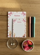 Smaczny Notes LODY zestaw a5+a6 magnetyczny na lodówkę