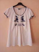 Oryginalna bluzka z chaftem rozmiar 36 