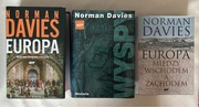 Norman Davies x3 - Europa, Wyspy, Europa między Wschodem a Zachodem